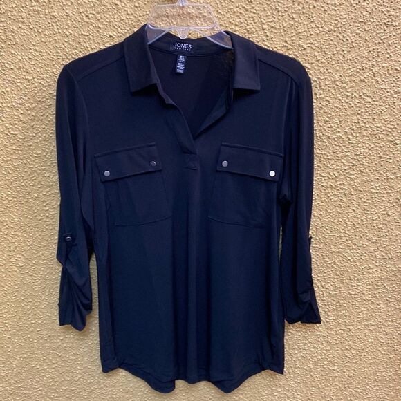 Jones New York black top - Picture 1 of 3